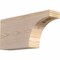 Ekena Millwork Huntington Smooth Rafter Tail, Douglas Fir, 3 1/2"W x 8"H x 16"L RFT04X08X16HUN00SDF - alternate 1